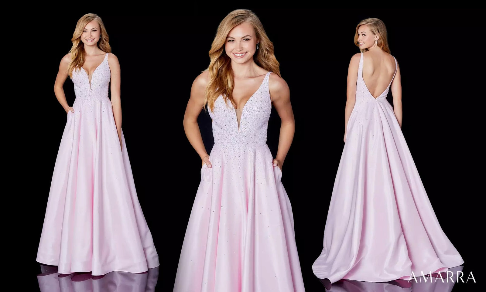 Light Blue Prom Dress For Teens, Evening Gown, Graduation School Party –  DressesTailor