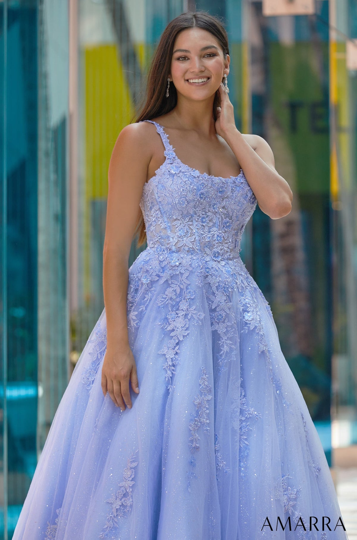 Periwinkle Graduation Dresses